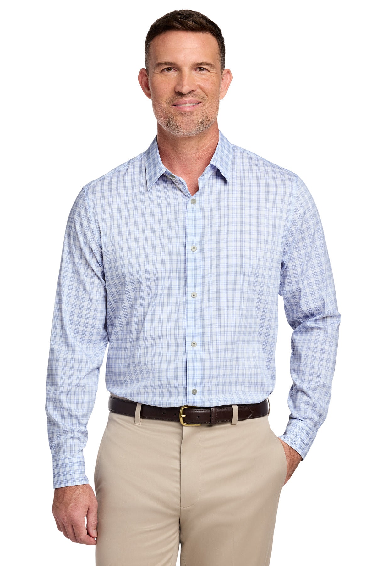 Brooks Brothers® Tech Stretch Patterned Shirt BB18006