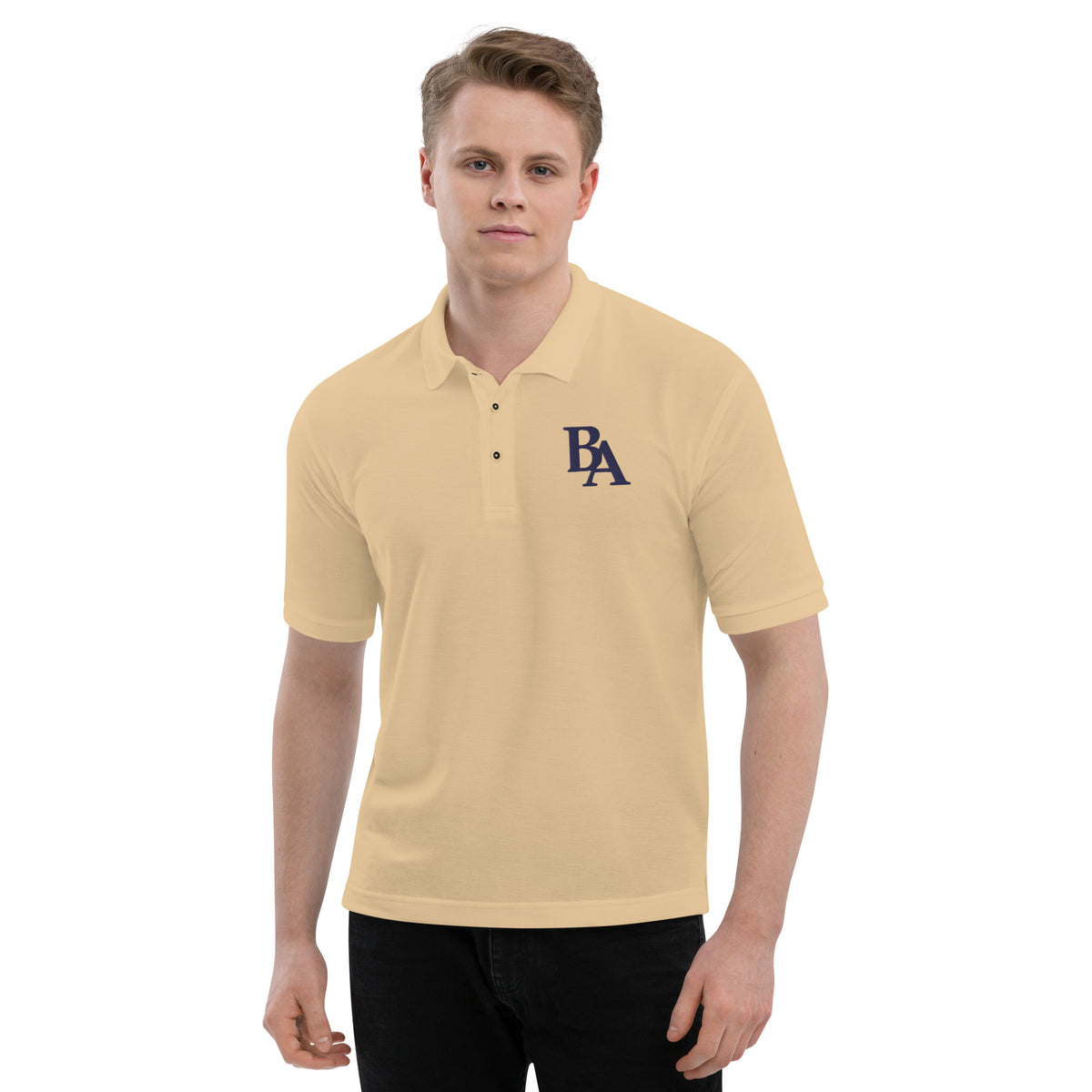 Men's Premium Embroidered Polo