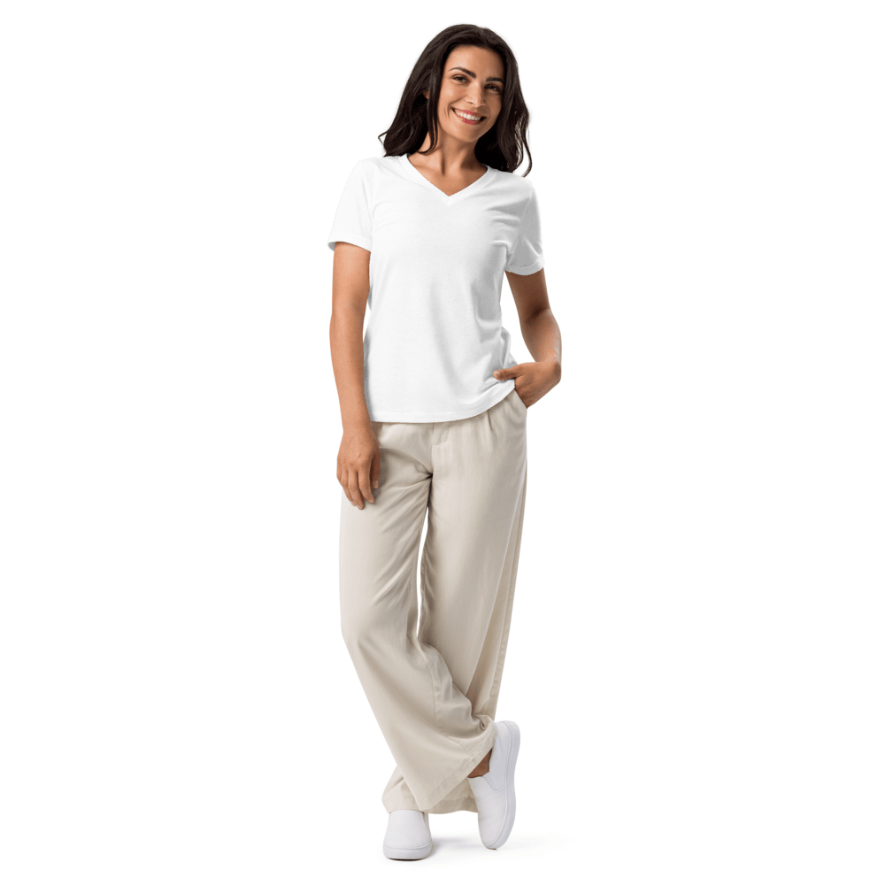 Women’s Comfort Fit V-neck Tee