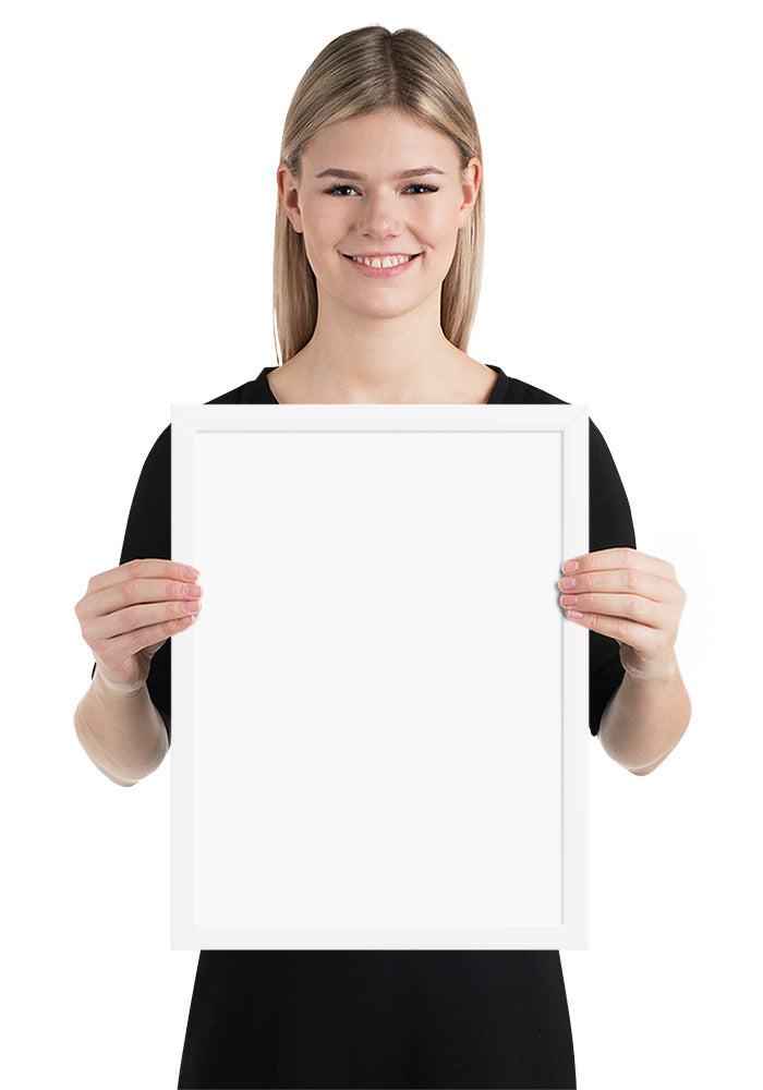 Enhanced Matte Paper Framed Poster (cm)