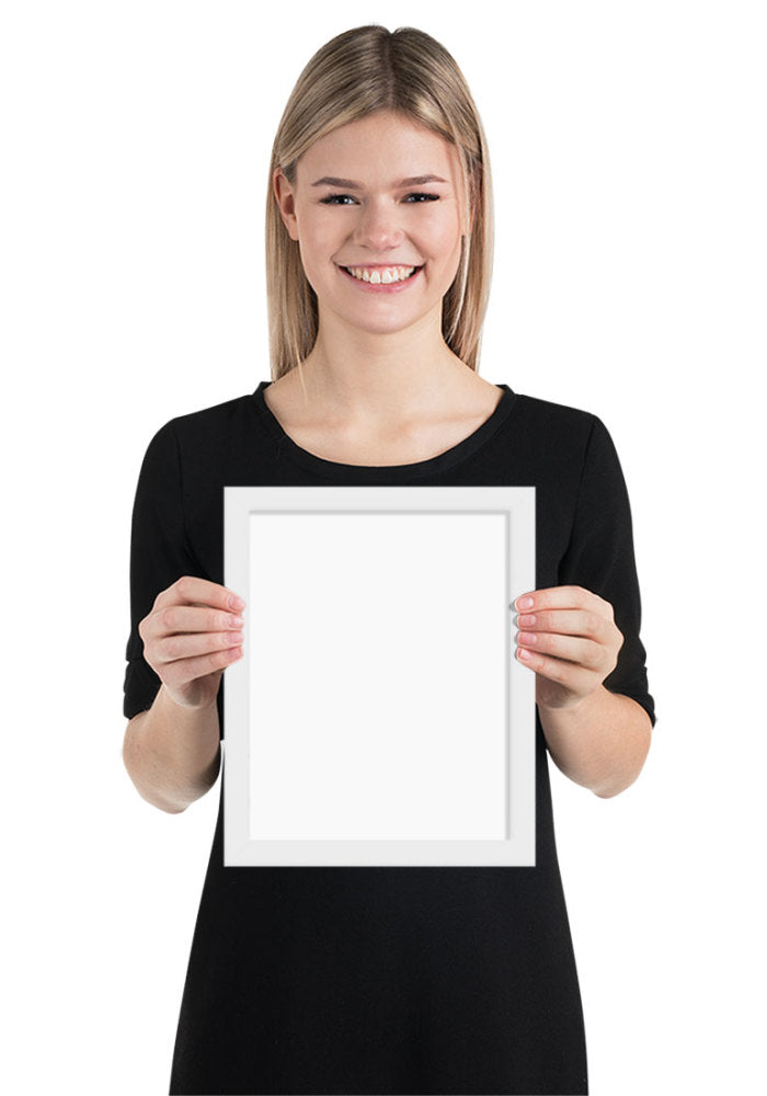 Premium Luster Photo Paper Framed Poster (in)