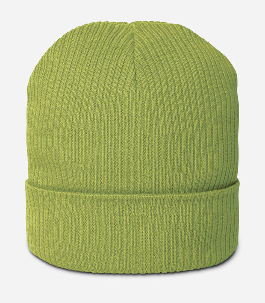 Organic Ribbed Beanie | Atlantis