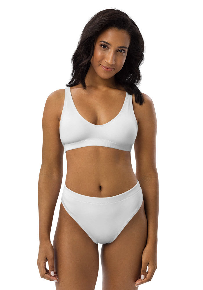 All-Over Print High-Waisted Bikini