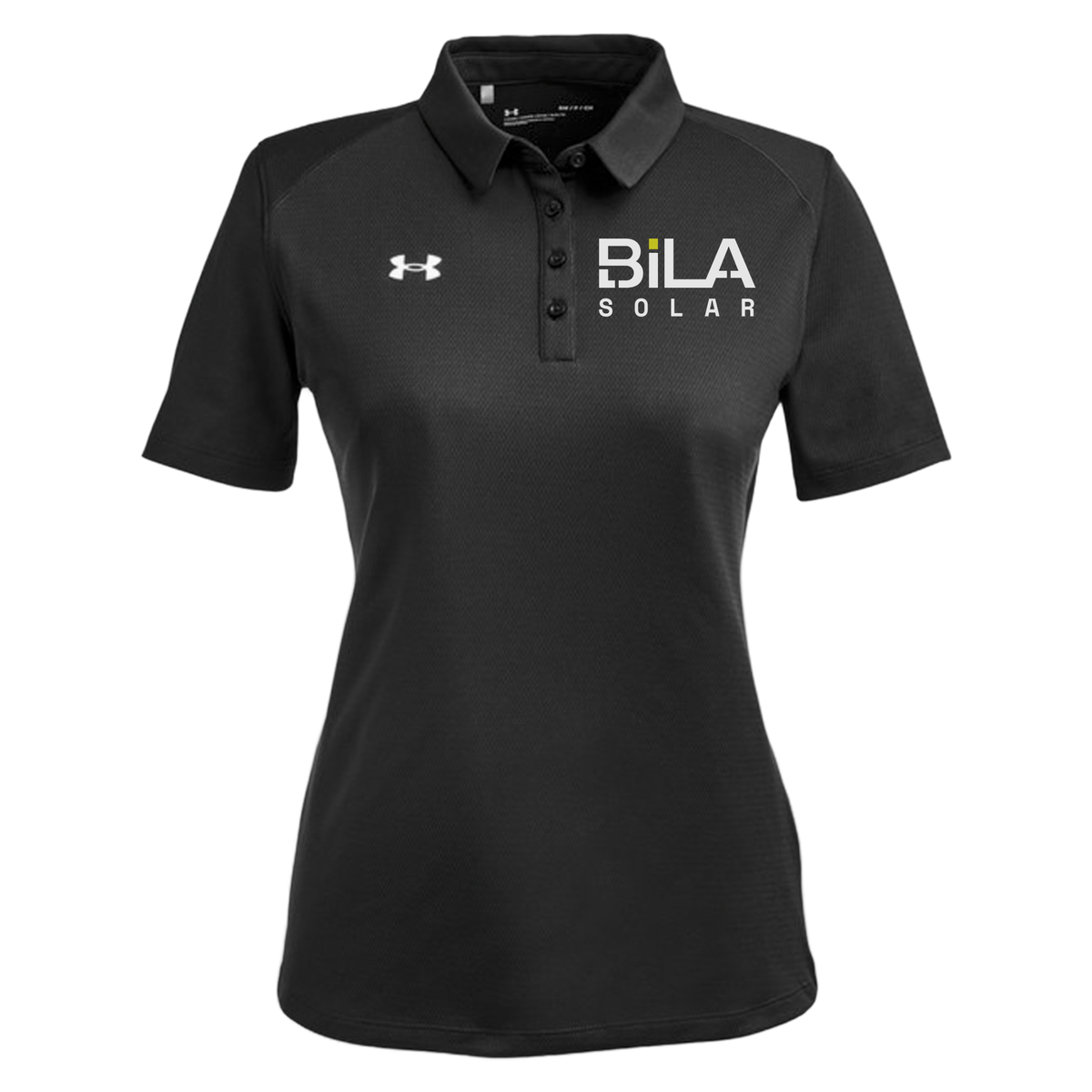 bilasolar-under-armour-womens-tech-polo-embroidery-leftchest-1370431-black-flat-front