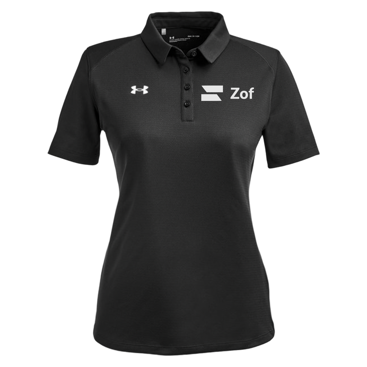 zof-under-armour-womens-tech-polo-embroidery-leftchest-1370431-black-flat-front
