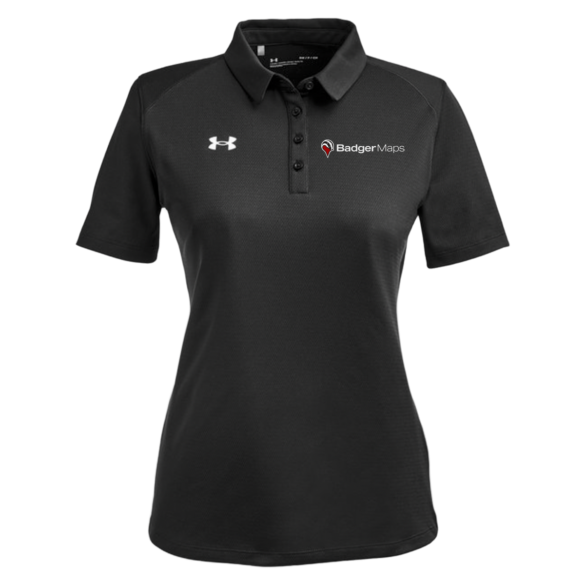 badgermapping-under-armour-womens-tech-polo-embroidery-leftchest-1370431-black-flat-front