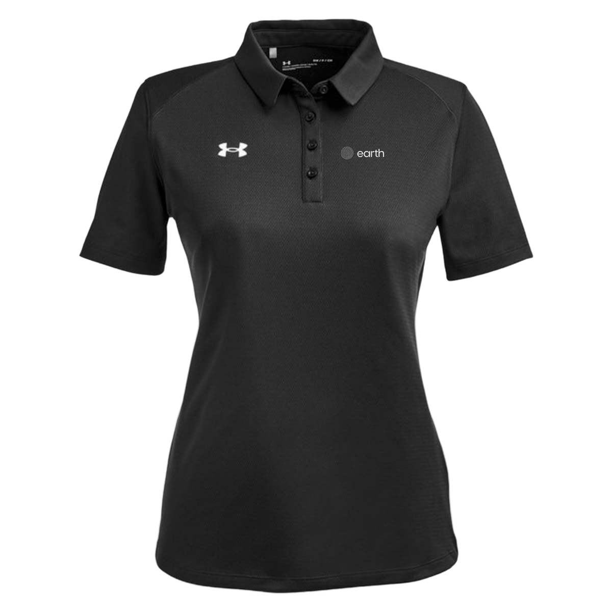 earthfuneral-under-armour-womens-tech-polo-embroidery-leftchest-1370431-black-flat-front