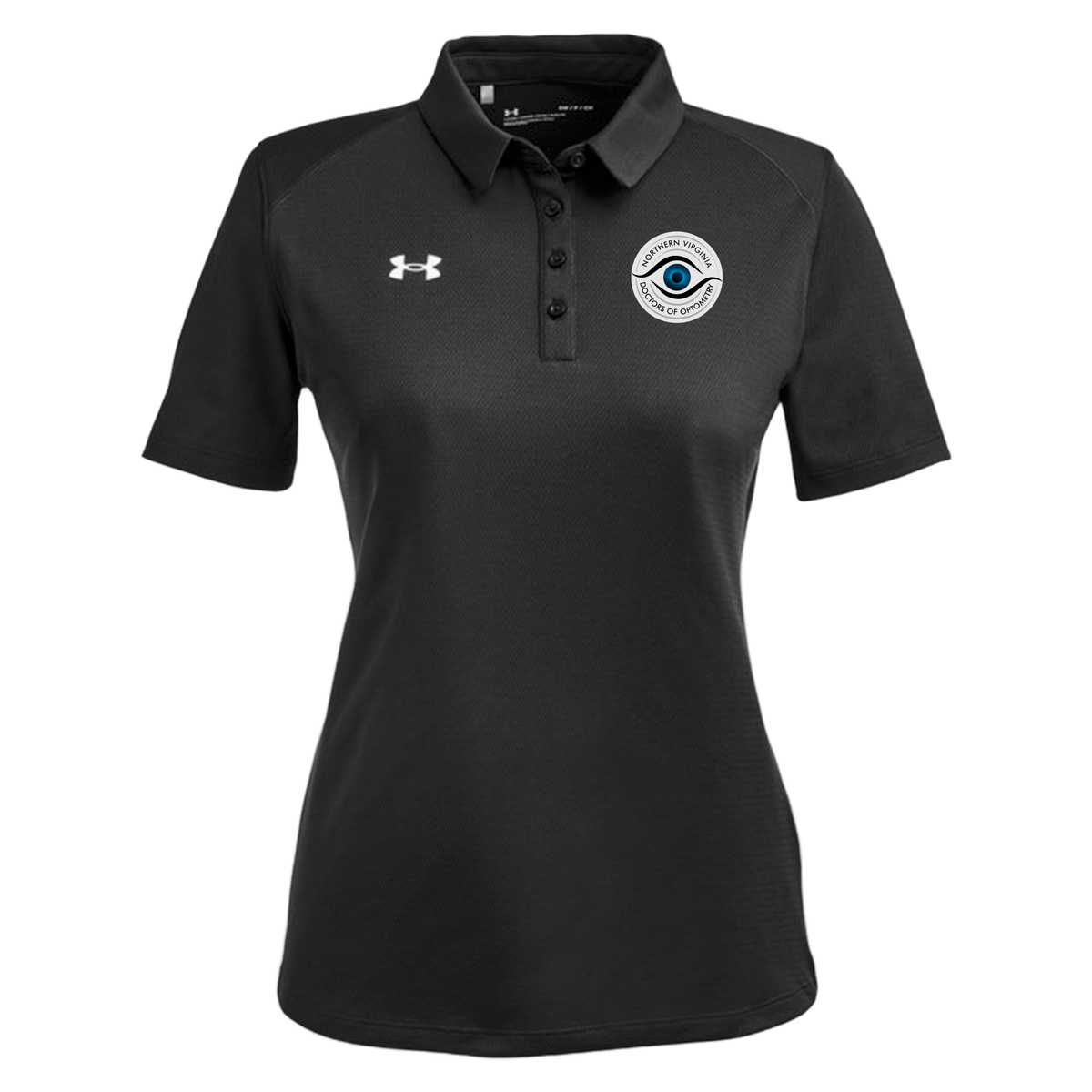 novaeyedocs-under-armour-womens-tech-polo-embroidery-leftchest-1370431-black-flat-front