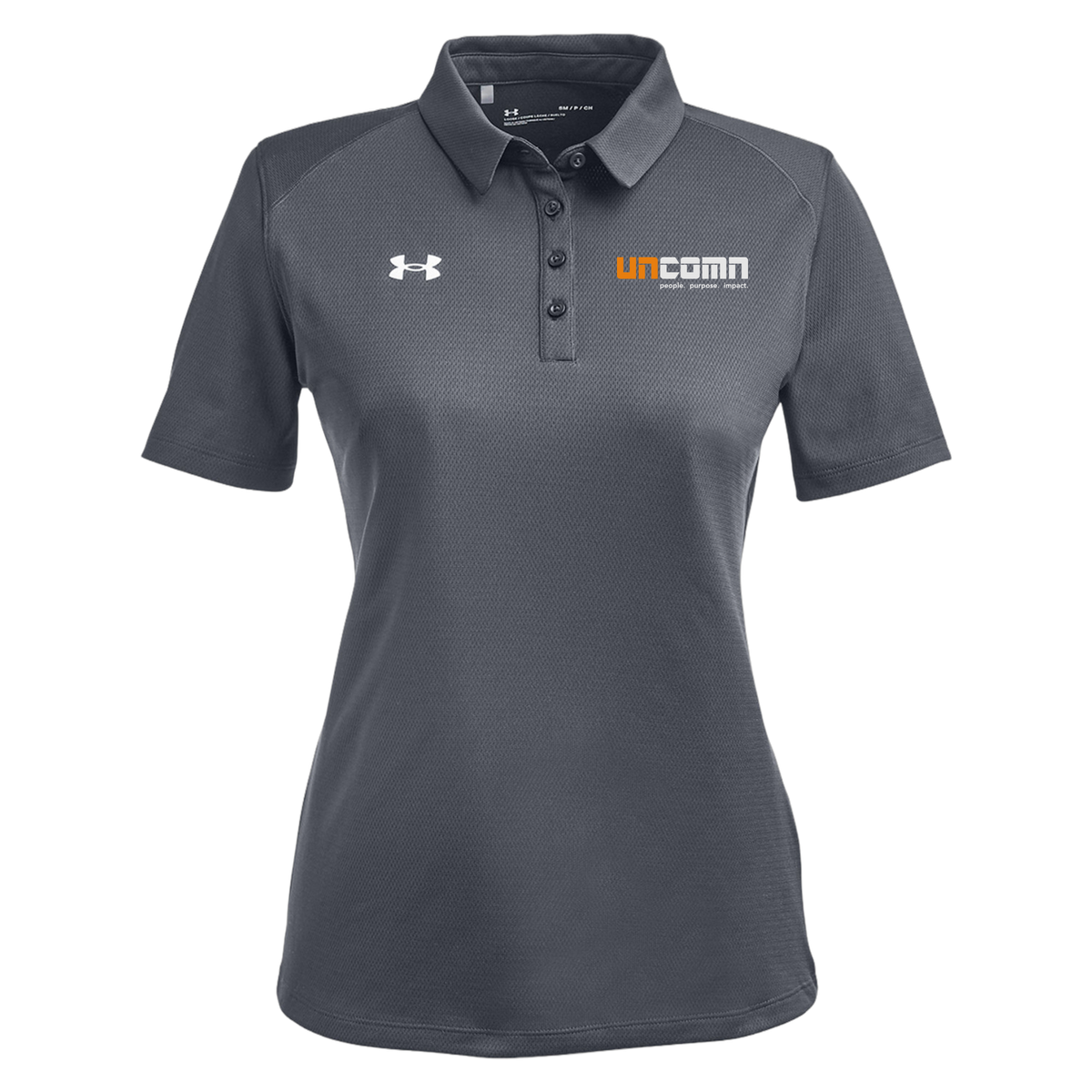 uncomn-under-armour-womens-tech-polo-embroidery-leftchest-1370431-csgreylightheatherwhite-flat-front