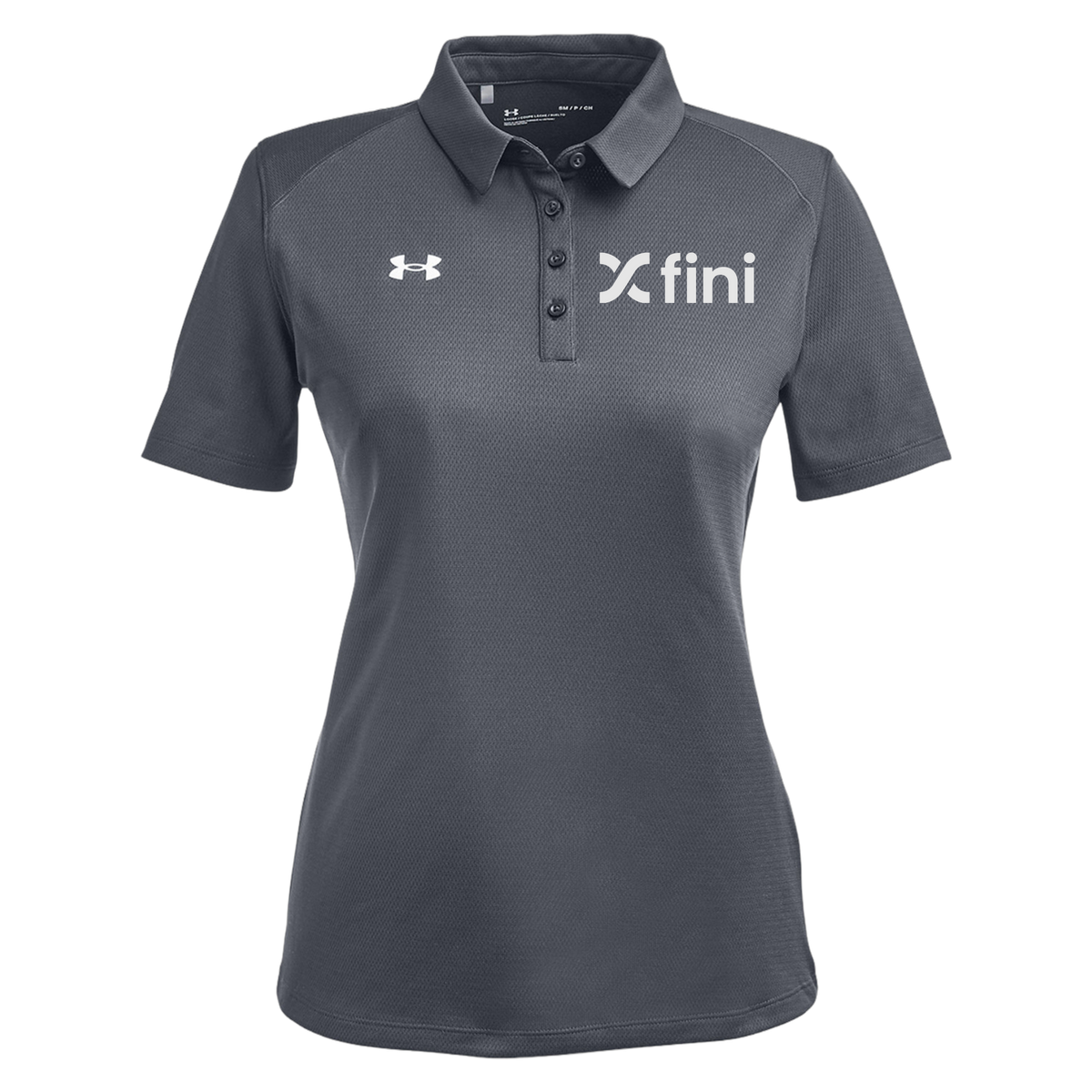 usefini-under-armour-womens-tech-polo-embroidery-leftchest-1370431-csgreylightheatherwhite-flat-front
