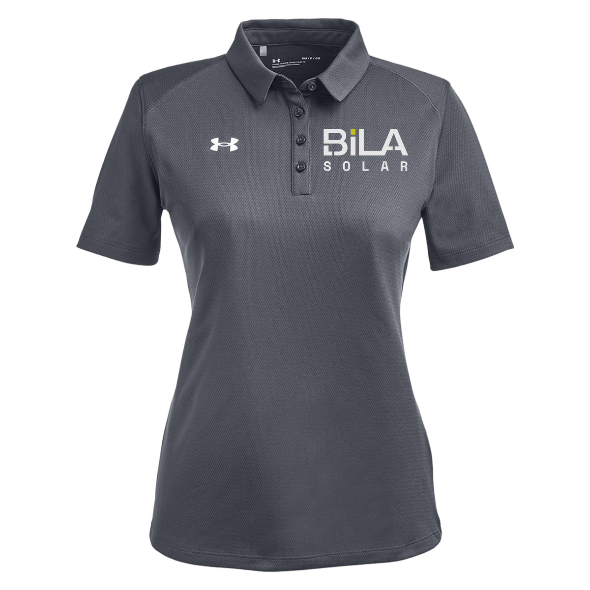 bilasolar-under-armour-womens-tech-polo-embroidery-leftchest-1370431-csgreylightheatherwhite-flat-front