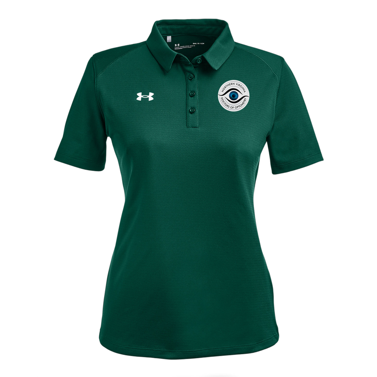 novaeyedocs-under-armour-womens-tech-polo-embroidery-leftchest-1370431-forgreen-flat-front
