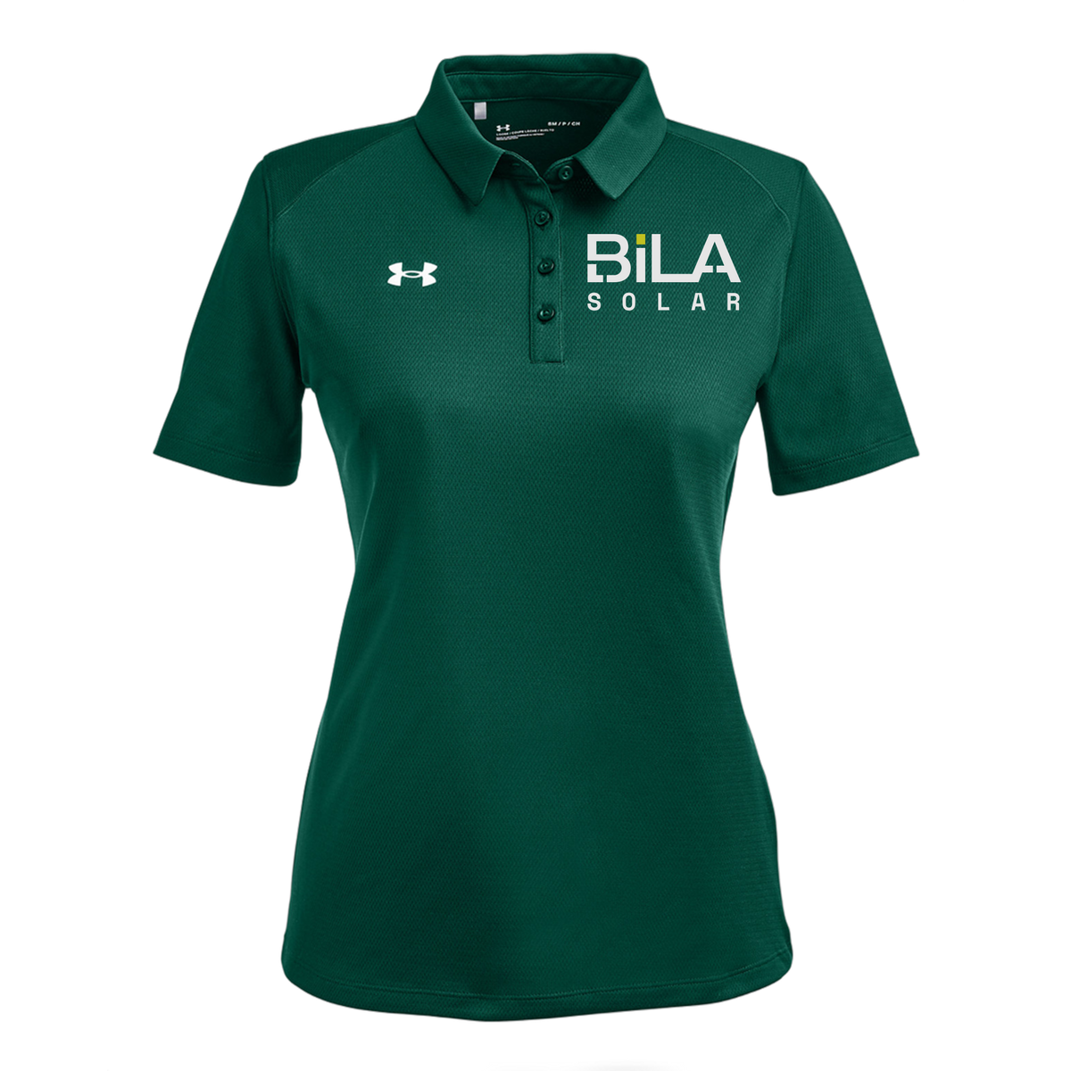 bilasolar-under-armour-womens-tech-polo-embroidery-leftchest-1370431-forgreen-flat-front