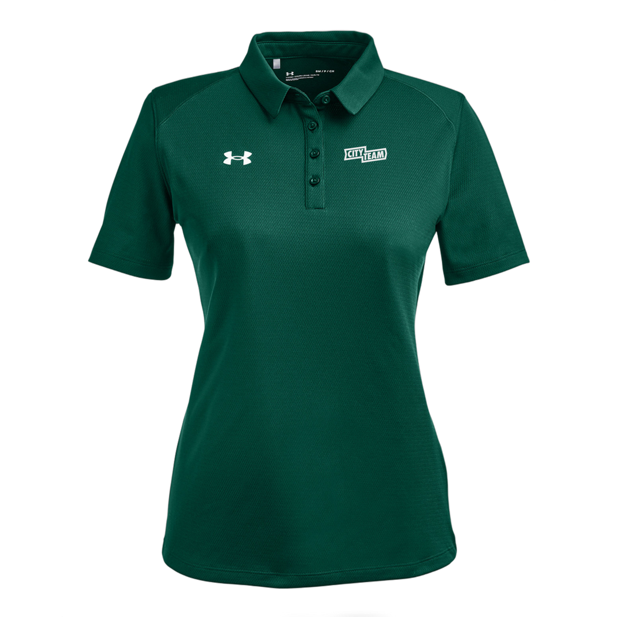 cityteam-under-armour-womens-tech-polo-embroidery-leftchest-1370431-forgreen-flat-front