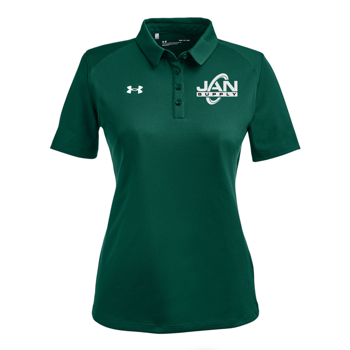 jan-pro-under-armour-womens-tech-polo-embroidery-leftchest-1370431-forgreen-flat-front
