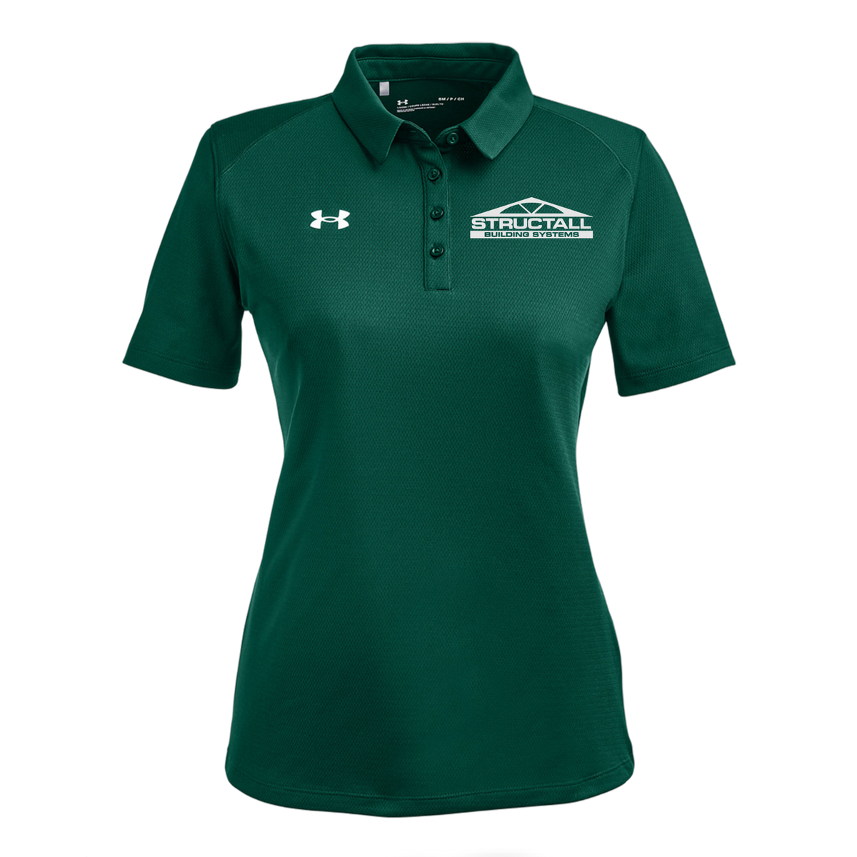 structall-under-armour-womens-tech-polo-embroidery-leftchest-1370431-forgreen-flat-front