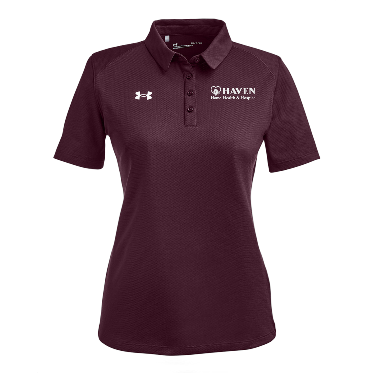 haven-under-armour-womens-tech-polo-embroidery-leftchest-1370431-maroon-flat-front