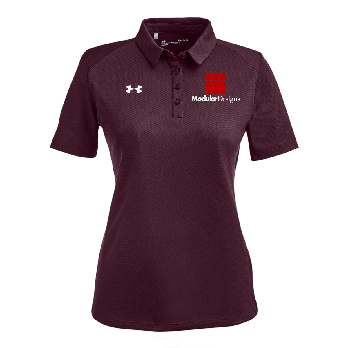 modulardesignsflooring-under-armour-womens-tech-polo-embroidery-leftchest-1370431-maroon-flat-front