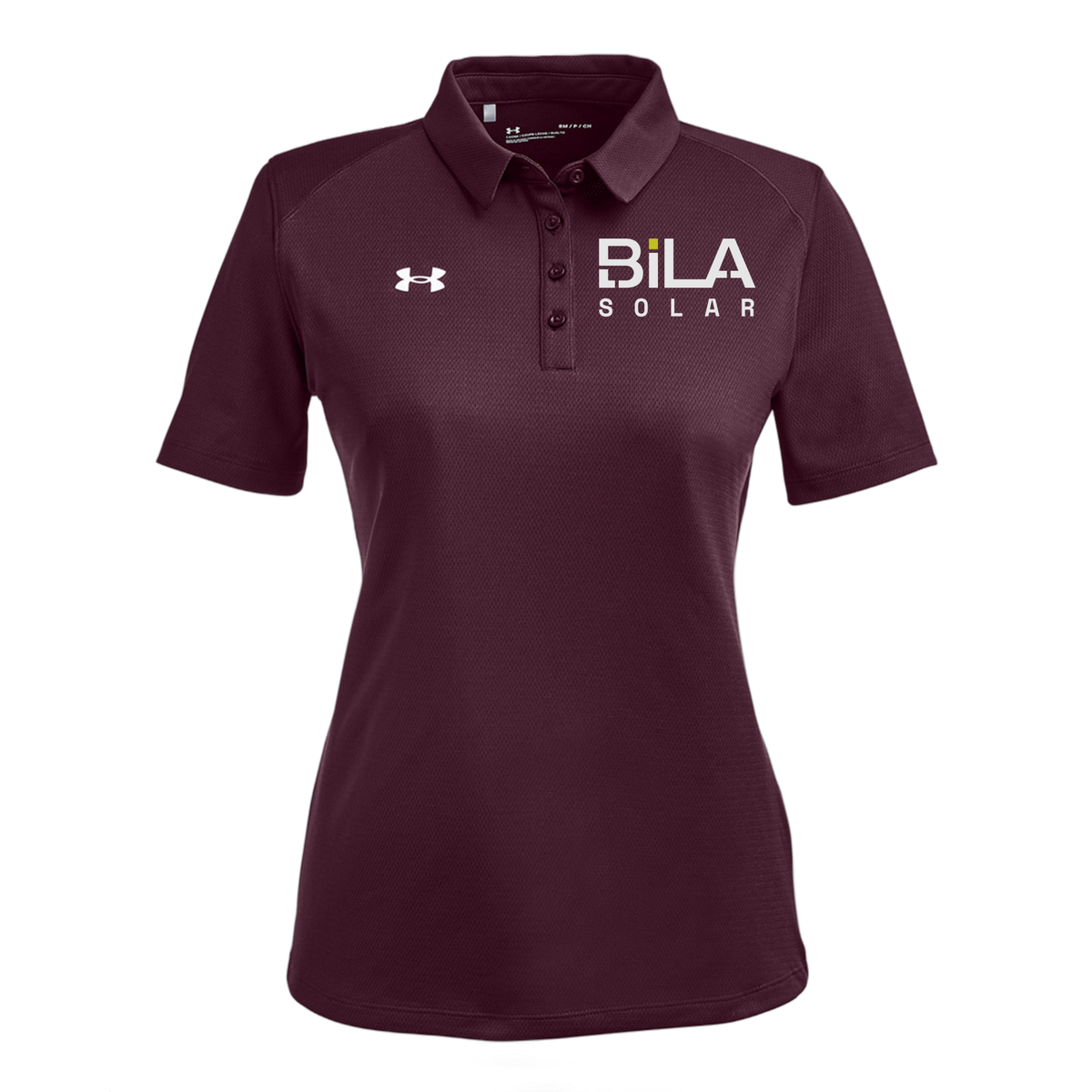 bilasolar-under-armour-womens-tech-polo-embroidery-leftchest-1370431-maroon-flat-front
