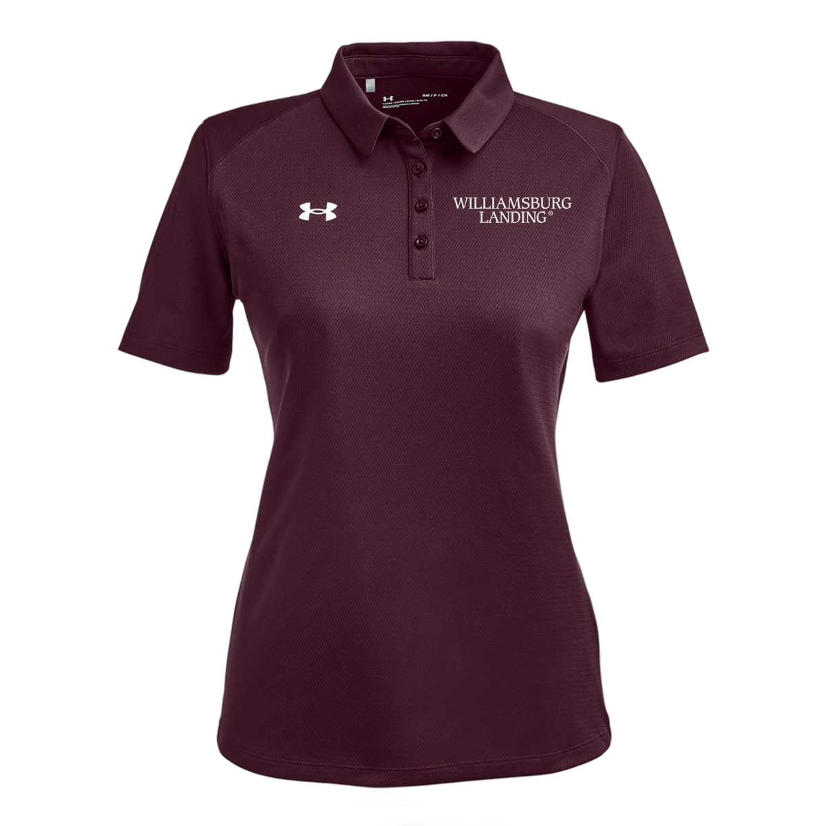 williamsburglanding-under-armour-womens-tech-polo-embroidery-leftchest-1370431-maroon-flat-front