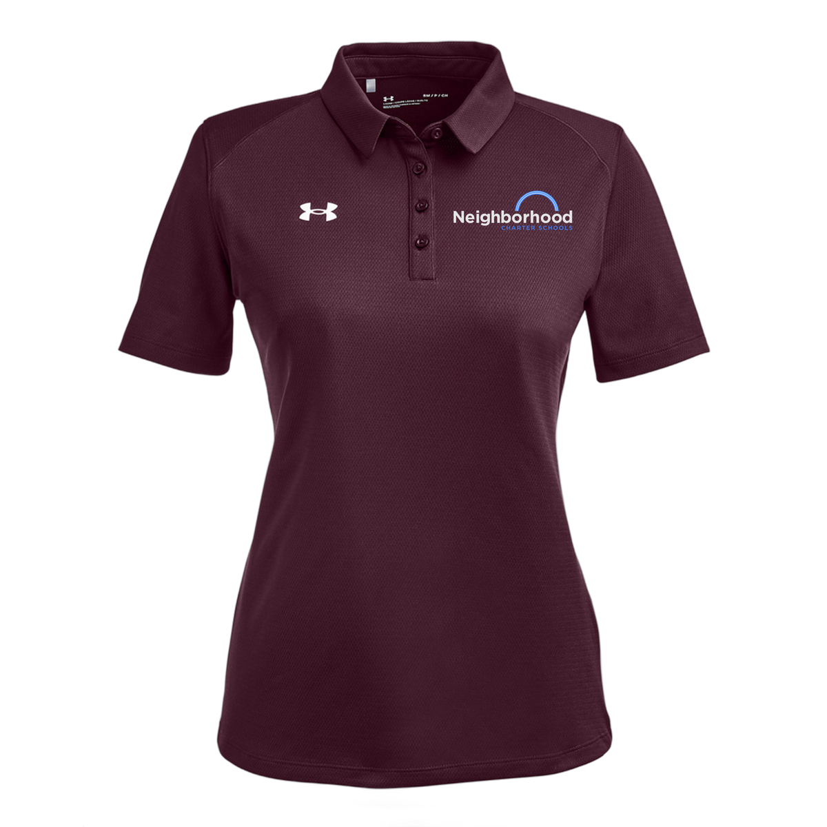 ncschools-under-armour-womens-tech-polo-embroidery-leftchest-1370431-maroon-flat-front