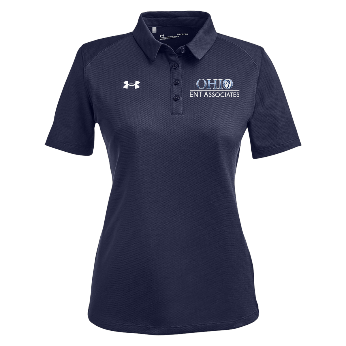 ohioentaudiology-under-armour-womens-tech-polo-embroidery-leftchest-1370431-mdnvy-flat-front
