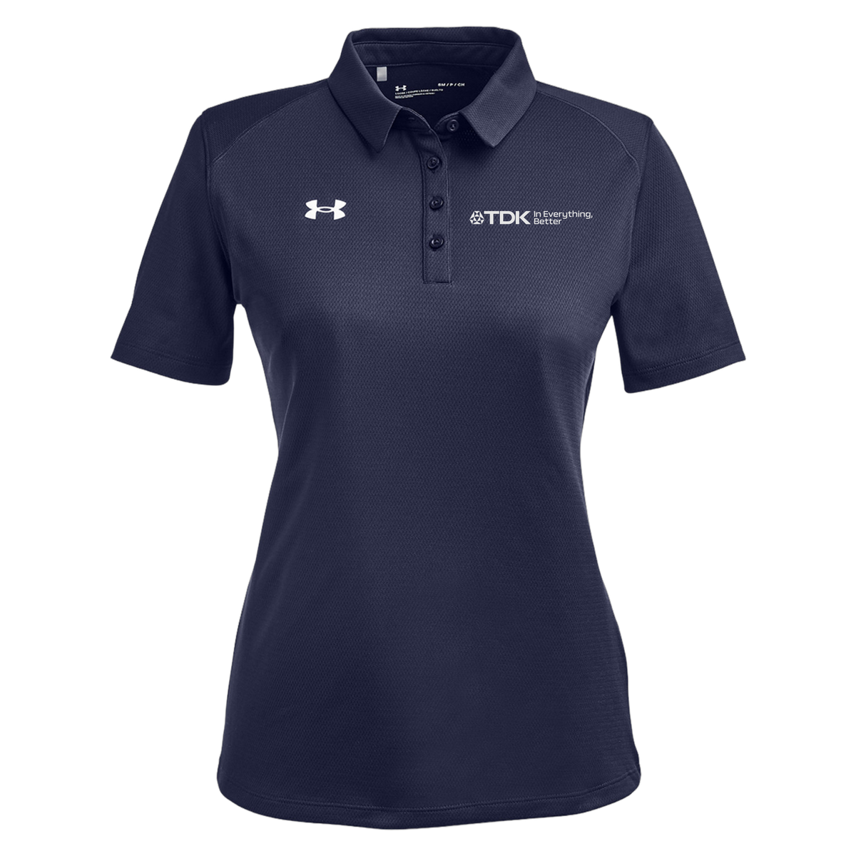 tdk-under-armour-womens-tech-polo-embroidery-leftchest-1370431-mdnvy-flat-front
