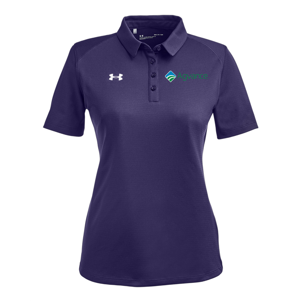 agvance-under-armour-womens-tech-polo-embroidery-leftchest-1370431-purple-flat-front