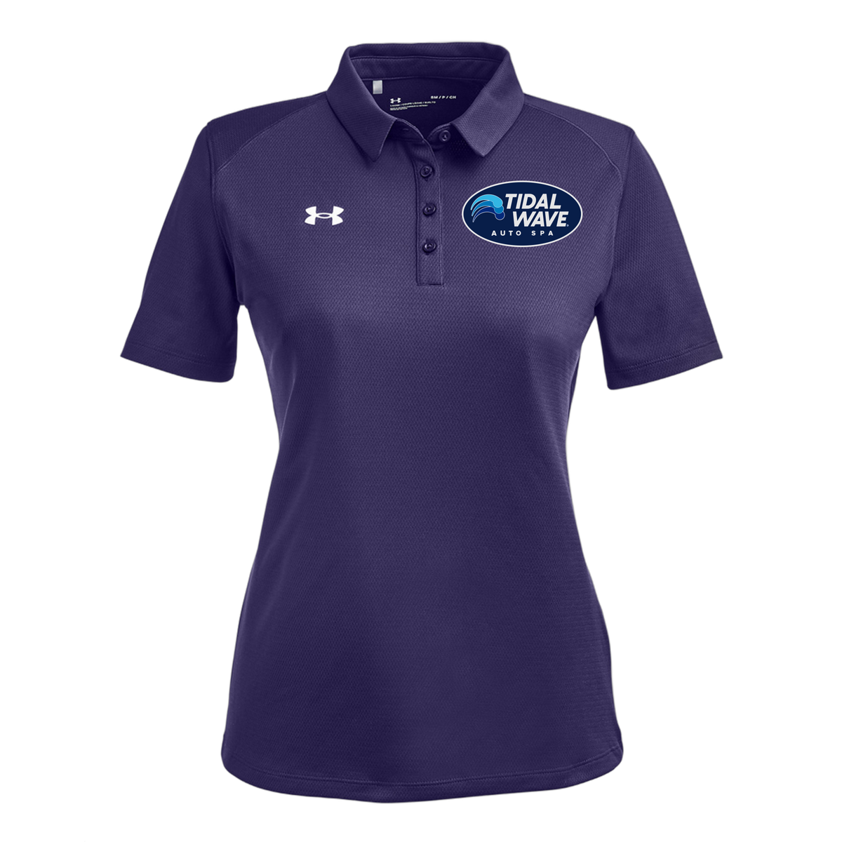 tidalwaveautospa-under-armour-womens-tech-polo-embroidery-leftchest-1370431-purple-flat-front