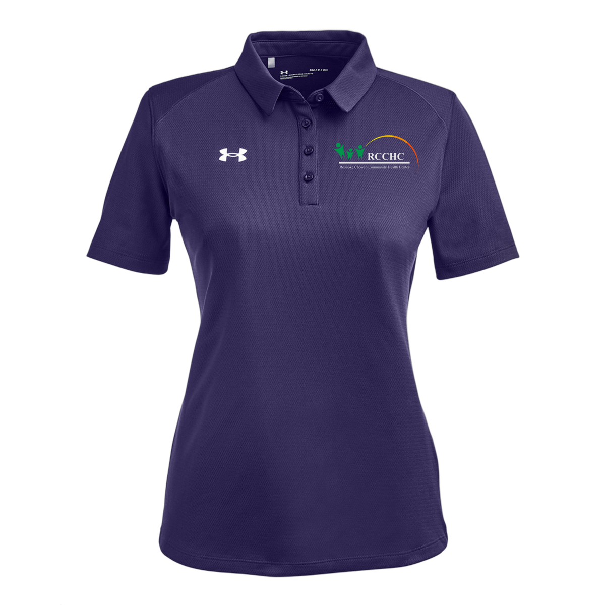 rcchc-under-armour-womens-tech-polo-embroidery-leftchest-1370431-purple-flat-front