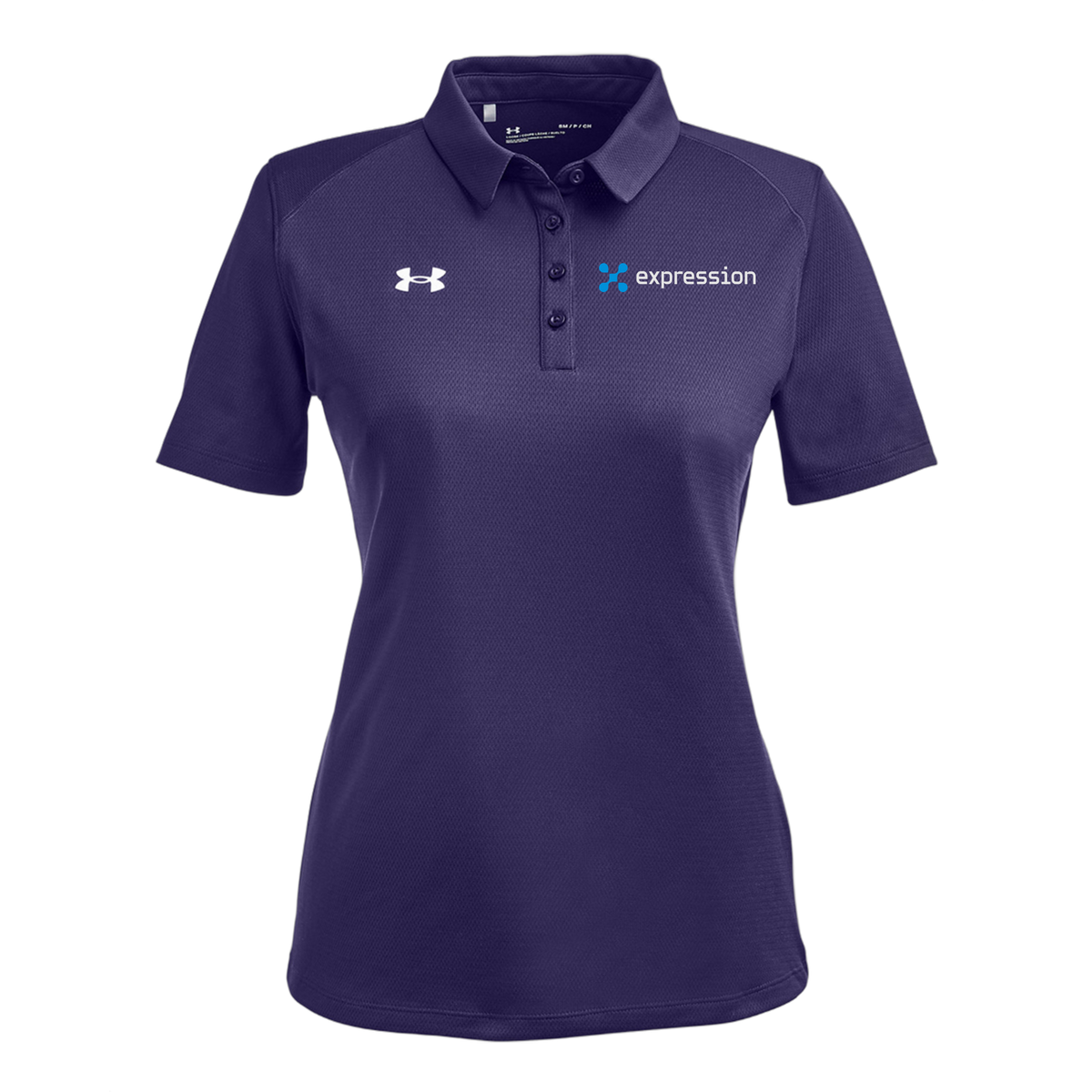 expr-under-armour-womens-tech-polo-embroidery-leftchest-1370431-purple-flat-front