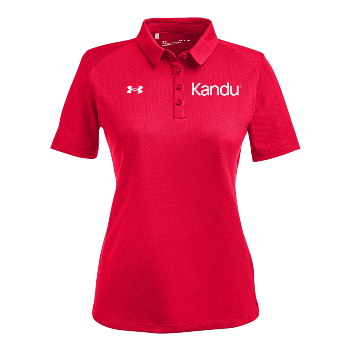 kandu-under-armour-womens-tech-polo-embroidery-leftchest-1370431-red-flat-front