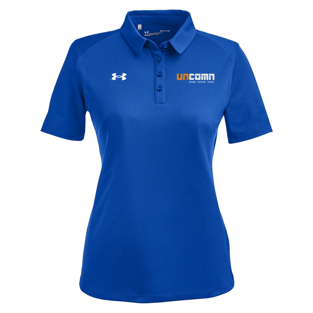 uncomn-under-armour-womens-tech-polo-embroidery-leftchest-1370431-royal-flat-front