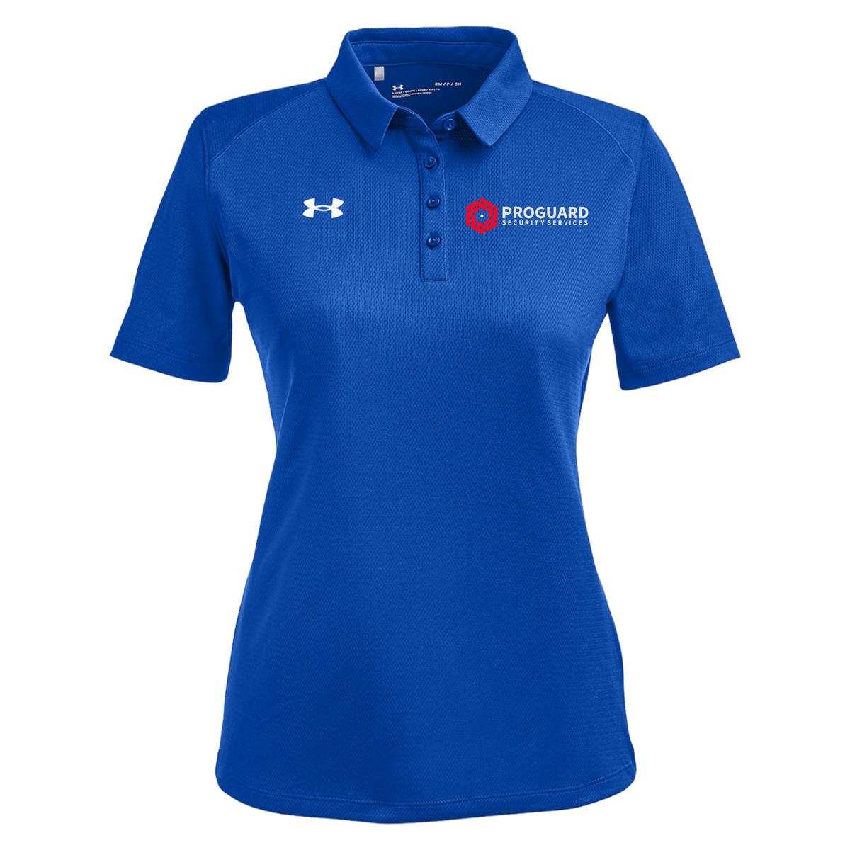 proguardsecurityservices-under-armour-womens-tech-polo-embroidery-leftchest-1370431-royal-flat-front