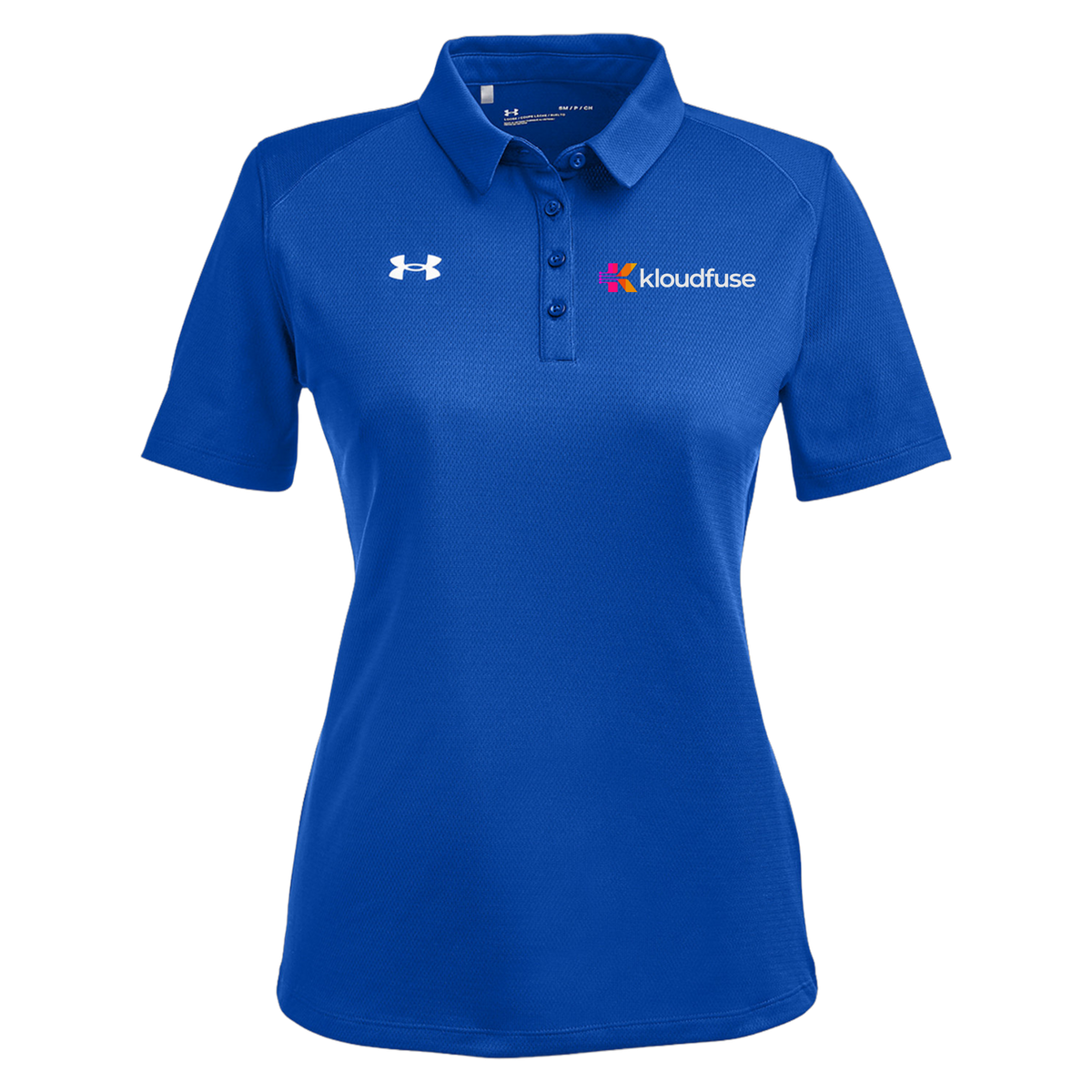kloudfuse-under-armour-womens-tech-polo-embroidery-leftchest-1370431-royal-flat-front