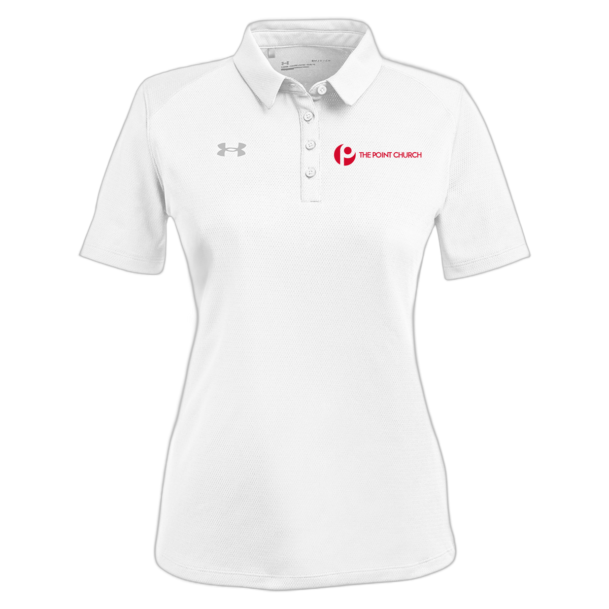 thepointva-under-armour-womens-tech-polo-embroidery-leftchest-1370431-white-flat-front