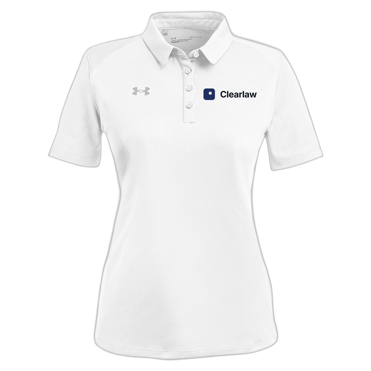 clearlaw-under-armour-womens-tech-polo-embroidery-leftchest-1370431-white-flat-front