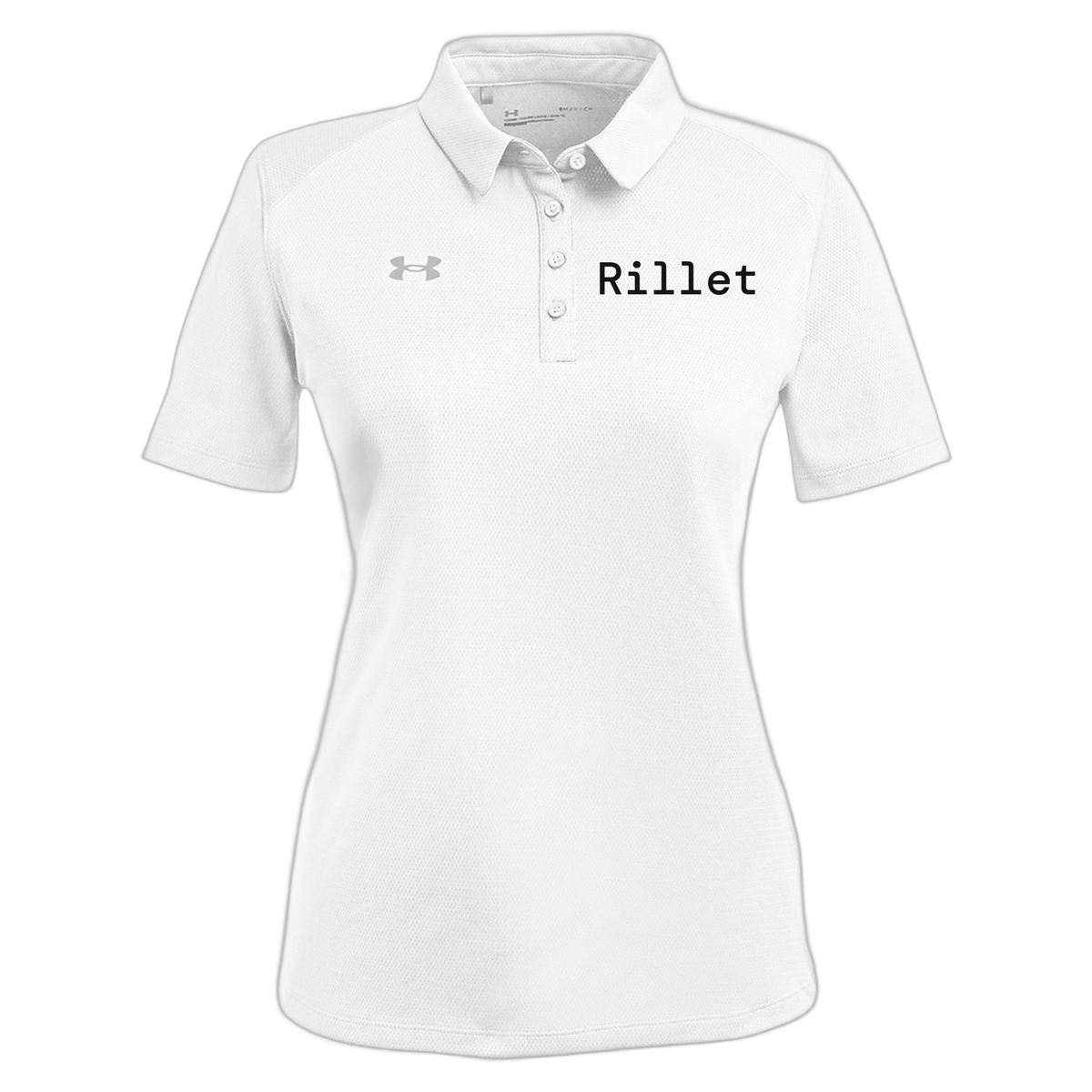 rillet-under-armour-womens-tech-polo-embroidery-leftchest-1370431-white-flat-front