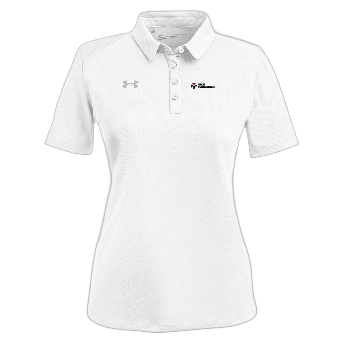 ricepackaging-under-armour-womens-tech-polo-embroidery-leftchest-1370431-white-flat-front