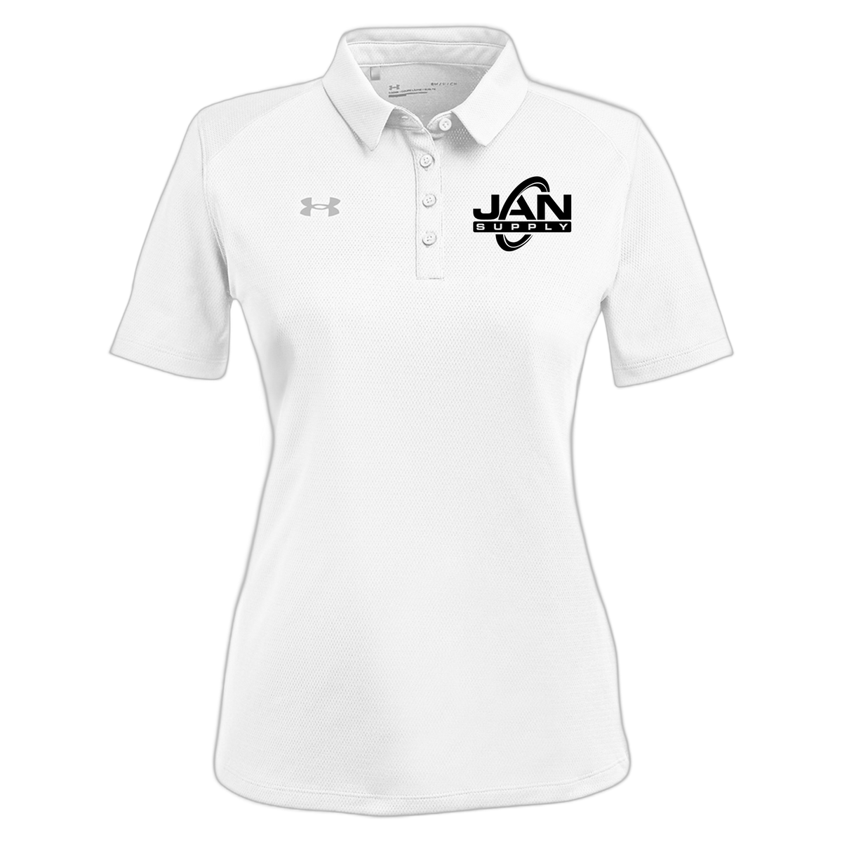 jan-pro-under-armour-womens-tech-polo-embroidery-leftchest-1370431-white-flat-front