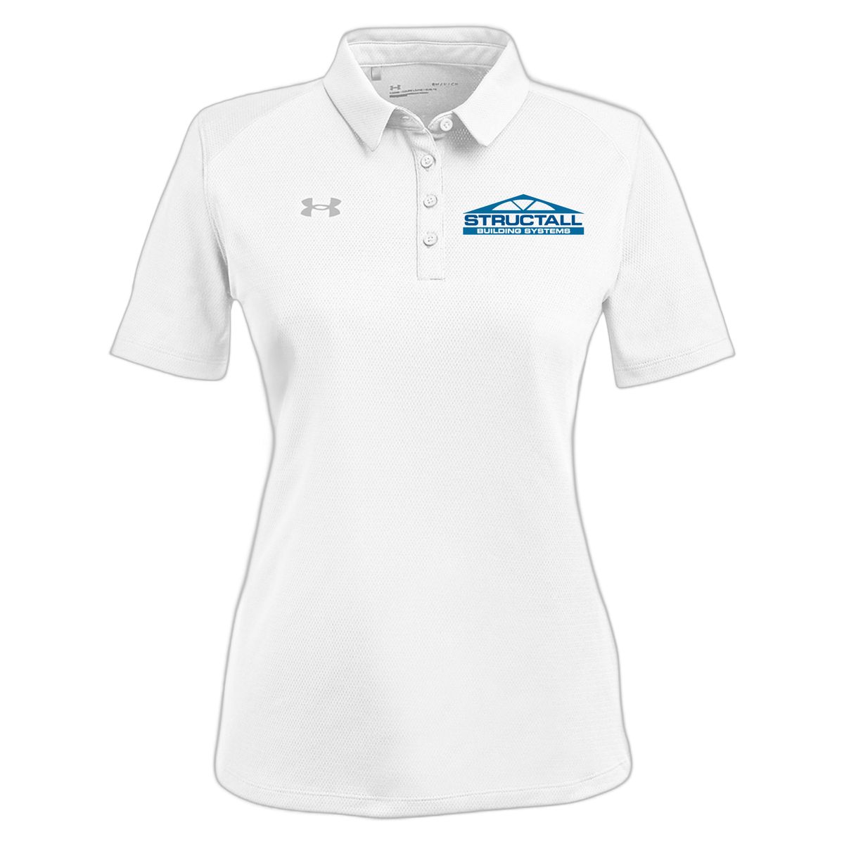structall-under-armour-womens-tech-polo-embroidery-leftchest-1370431-white-flat-front