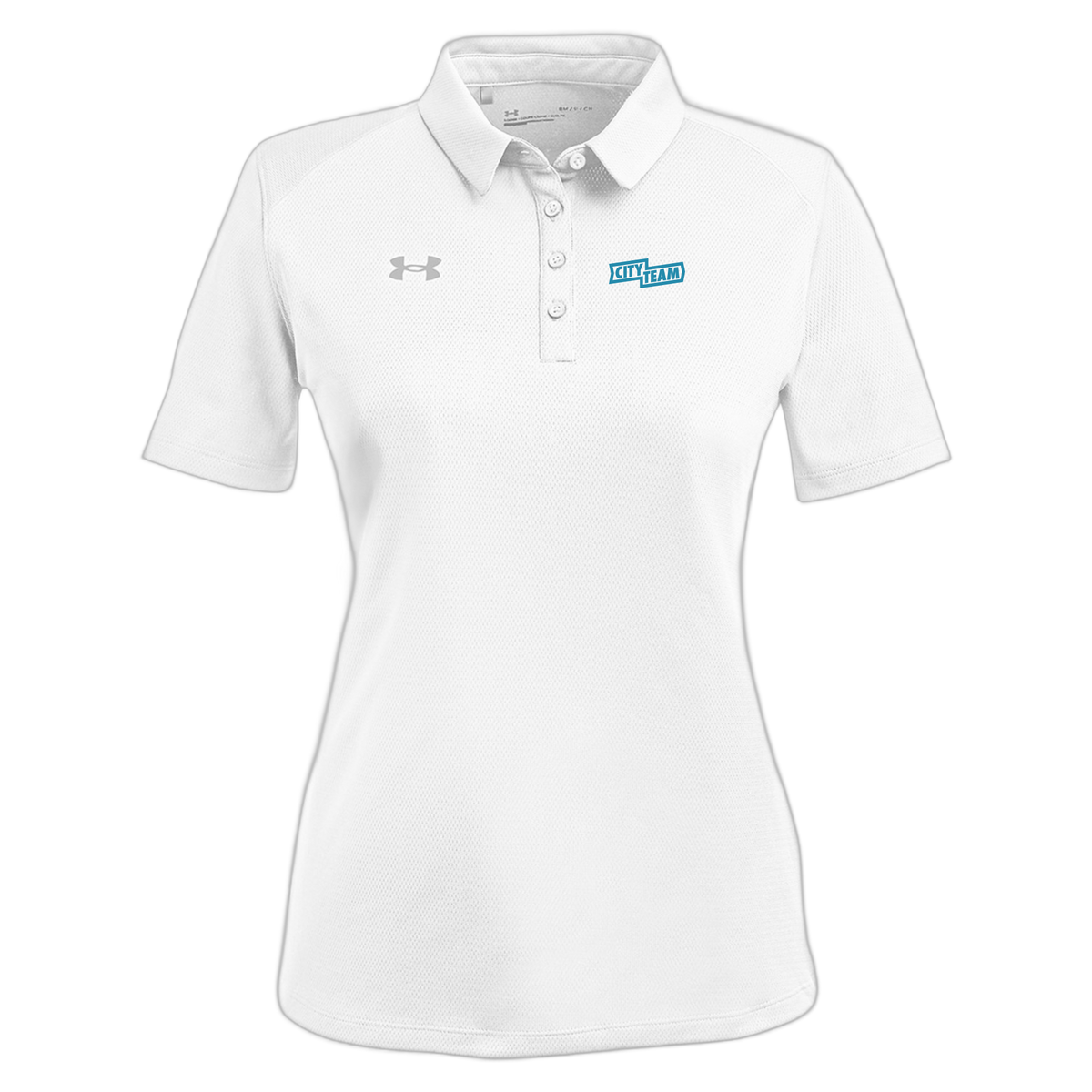 cityteam-under-armour-womens-tech-polo-embroidery-leftchest-1370431-white-flat-front