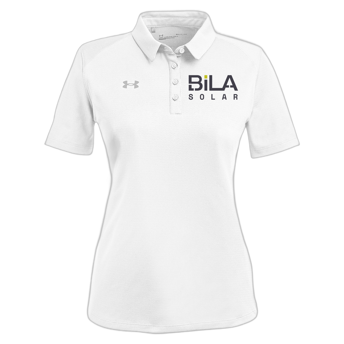 bilasolar-under-armour-womens-tech-polo-embroidery-leftchest-1370431-white-flat-front