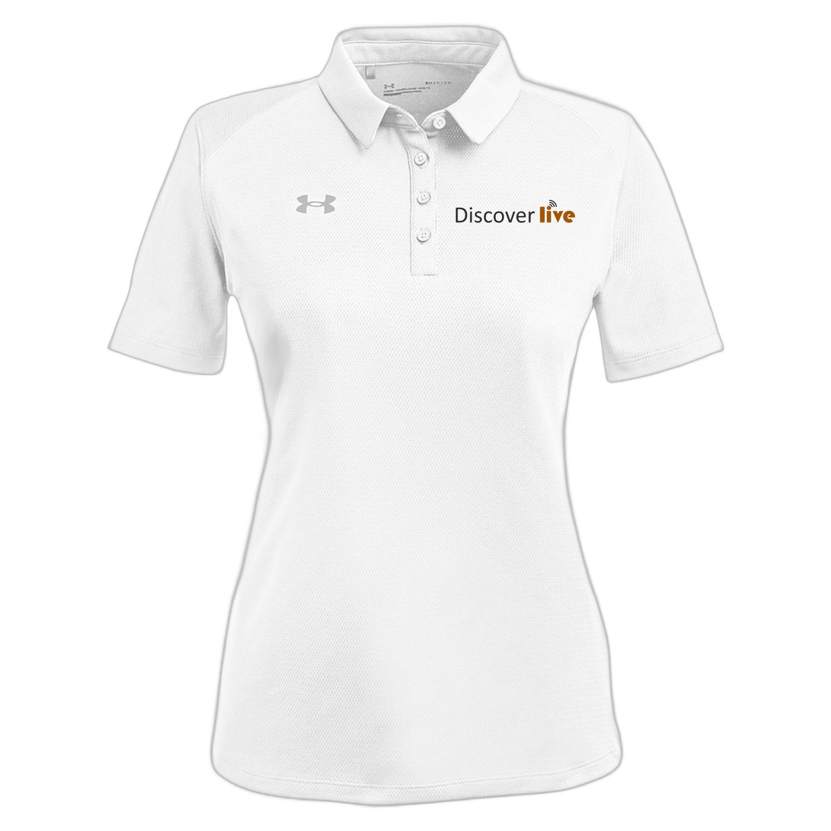 discover-under-armour-womens-tech-polo-embroidery-leftchest-1370431-white-flat-front