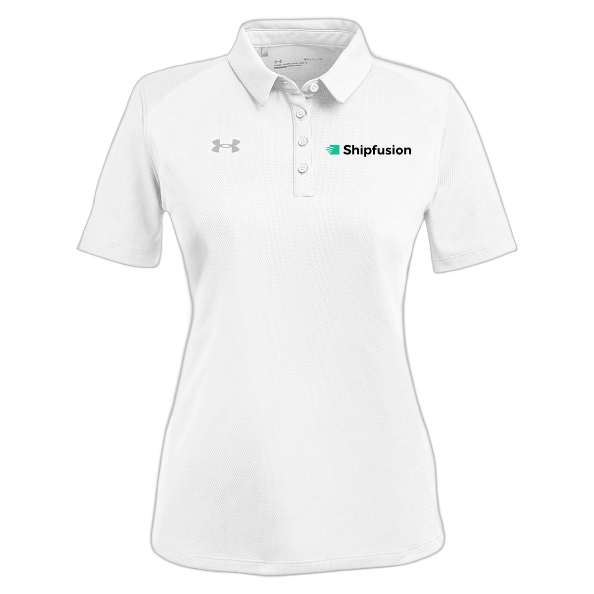 shipfusion-under-armour-womens-tech-polo-embroidery-leftchest-1370431-white-flat-front