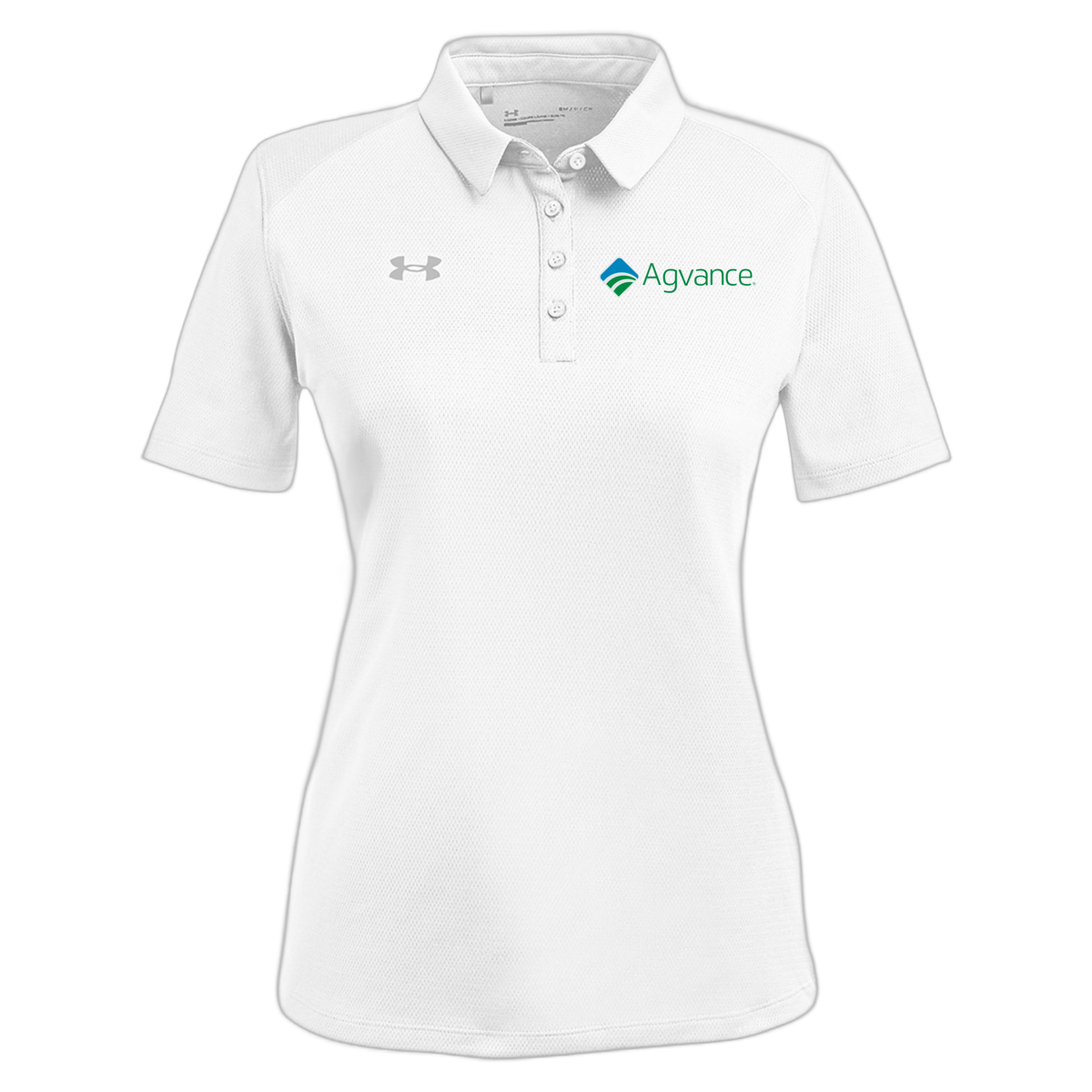 agvance-under-armour-womens-tech-polo-embroidery-leftchest-1370431-white-flat-front