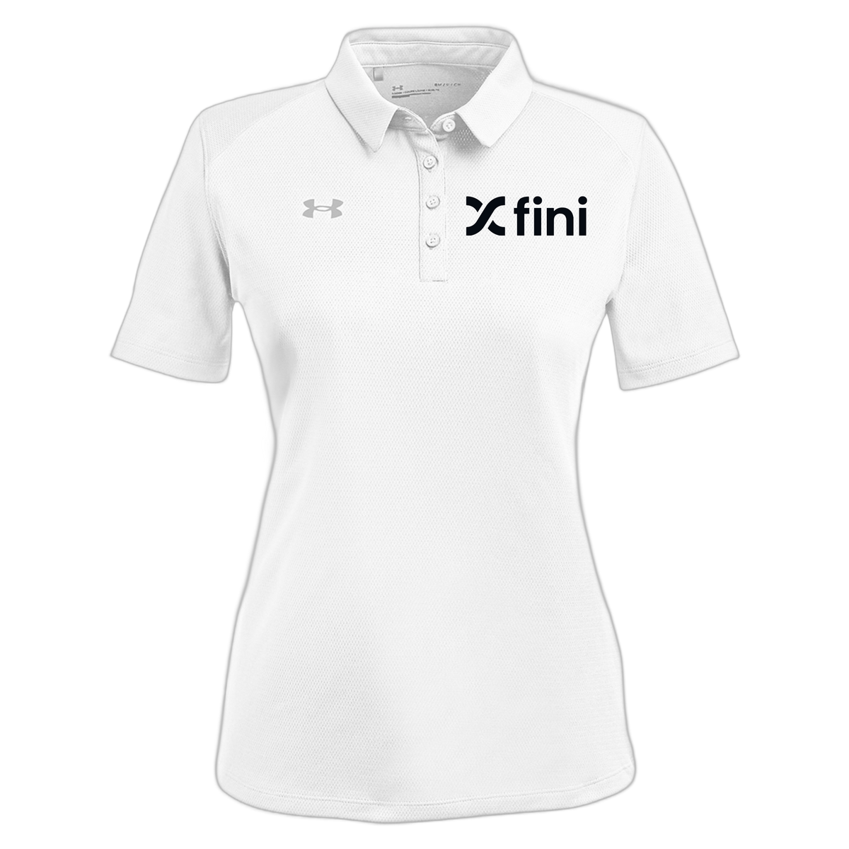 usefini-under-armour-womens-tech-polo-embroidery-leftchest-1370431-white-flat-front