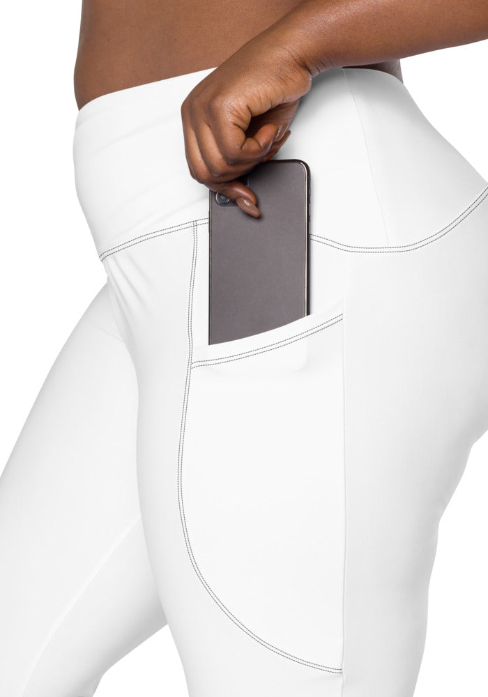 All-Over Print Leggings with Pockets