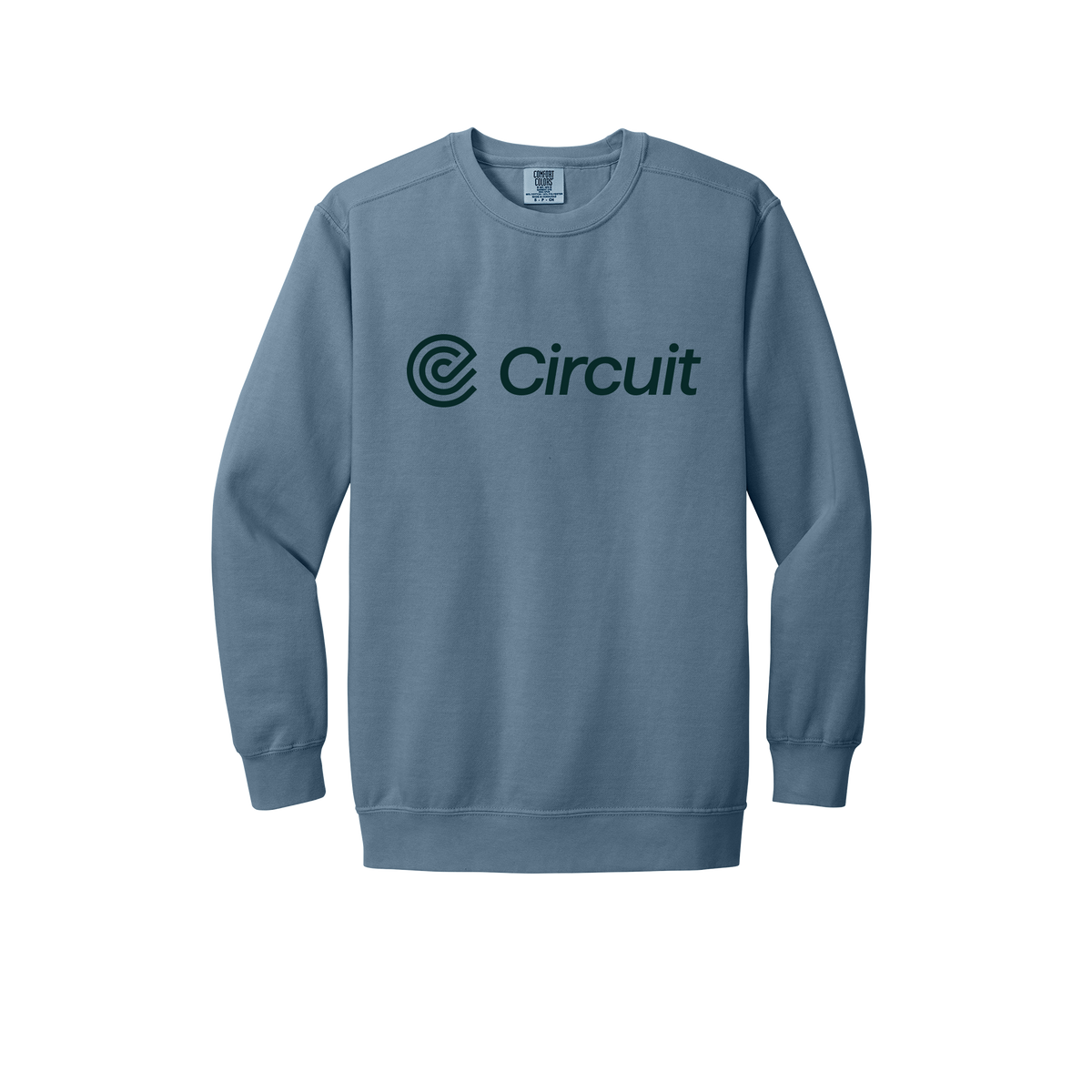ridecircuit-premium-comfort-crewneck-dtf-front-1566-bluejean-flat-front