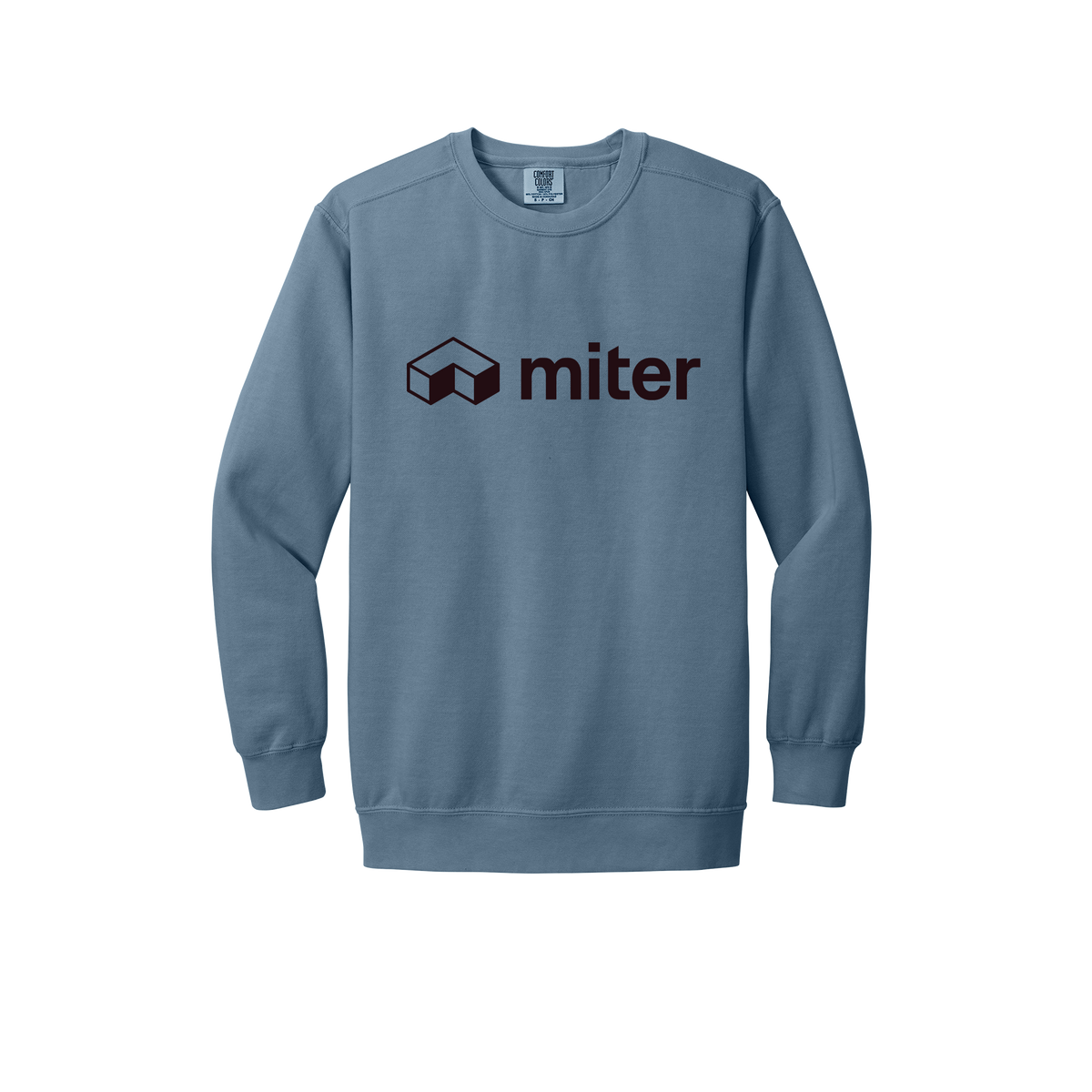 miter-premium-comfort-crewneck-dtf-front-1566-bluejean-flat-front